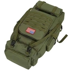 Рюкзак тактический 70L khaki/ армейский/ водонепроницаемый баул - изображение 11