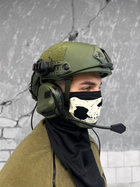 Тактические наушники на каску активные v headset 00 - изображение 1
