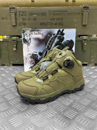 Тактические ботинки Esdy на автозавязке олива Вт7982 45 - изображение 1