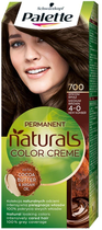 Farba do włosów Palette Permanent Naturals Color Creme trwale koloryzująca 700/ 4-0 Średni Brąz (3838824171449) - obraz 1