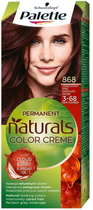 Farba do włosów Palette Permanent Naturals Color Creme trwale koloryzująca 868/ 3-68 Czekoladowy Brąz (3838824171548) - obraz 1
