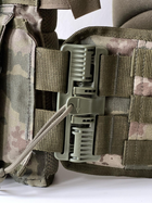 Разгрузочный жилет плитоноска БС ASDAG с быстрым сбросом Cordura 1000D Камуфляж - изображение 5