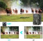 Мисливська камера фотопастка для полювання з сім карткою FHD 50 Mpx IP66 HC-800A - зображення 9