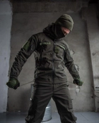 Тактический костюм софтшел олива aura Вт0478 K1 5-2 XL - изображение 5