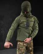 Тактическая флисовка куртка Esdy oliva combo Вт7056 XXXL - изображение 8
