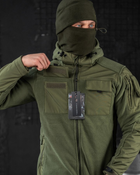 Тактическая флисовка куртка Esdy oliva combo Вт7056 XXXL - изображение 10
