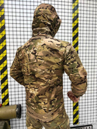 Демісезонна тактична куртка Soft Shell Silver Knight Windstoper мультикам ОР1234 2XL - изображение 7