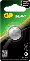 Bateria GP Lithium Button Cell 3.0V CR2025-7U1 (6479624) - obraz 1