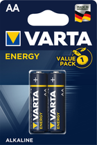 Батарейка Varta Energy AA BLI 2 шт (BAT-VAR-0002) - зображення 1