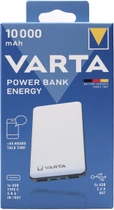 УМБ Varta Power Bank Energy 10000 mAh White (ŁAD-VAR-0000008) - зображення 5