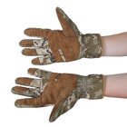 Тактичні зимові рукавички Softshell Піксель M - зображення 2