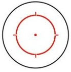 Приціл коліматорний SIG Optics ROMEO 4H, BALLISTIC CIRCLE DOT, 0.5 MOA ADJ, GRAPHITE - зображення 2