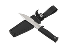 Нож Fallkniven A1 "Army Survival" Lam.VG10, кожаные ножны - изображение 6