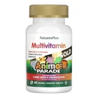 NaturesPlus, Source of Life, Animal Parade Gold, мультивітаміни та мікроелементи для дітей, 60 таблеток у формі тварин