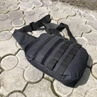 Сумка кобура наплічна | Чоловіча сумка-слінг плечова | Сумка для прихованого XY-463 носіння пістолета KordMart (TL271195ws38374) - зображення 4