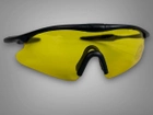 Очки тактические защитные Yellow GL-23 с желтой линзой - изображение 3