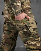 Весняні тактичні чоловічі штани з наколінниками 3XL мультикам - зображення 6