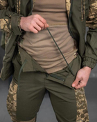 Мужской тактический весенний костюм Горка L пиксель+олива - изображение 6