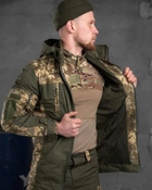 Мужской тактический весенний костюм Горка XL пиксель+олива - изображение 2