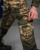 Мужской тактический весенний костюм Горка XL пиксель+олива - изображение 5