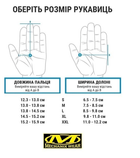 Тактические перчатки Полнопалые M-Pact 3 защитные Mechanix MX-FIT L Green - изображение 4