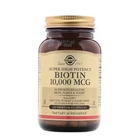 Витамины Solgar Биотин (В7) Biotin 10 000 мкг 120 вегетарианских капсул