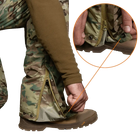 Зимние мужские зносостойкие штаны Patrol 7358 Мультикам 3XL Kali AI385 с утепленной спинкой регулируемыми подтяжками анатомический покрой повседневные - изображение 5