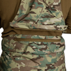 Зимові чоловічі зносостійкі штани Patrol 7358 Мультикам 3XL Kali AI385 з утепленою спинкою регульованими підтяжками анатомічний крій повсякденні - зображення 8