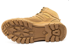 Зимние мужские водонепроницаемые берцы ботинки Teda Койот 41 Kali AI534 натуральная кожа анатомическая форма система быстрой шнуровки рельефная подошва - изображение 2