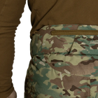 Зимние мужские водонепроницаемые штаны Patrol 7358 Мультикам M Kali AI387 с утепленной спинкой регулируемыми подтяжками анатомический покрой - изображение 7