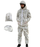 Маскувальний костюм Alpine + кавер + чохол Білий мультикам (Kali) AI435 - зображення 1