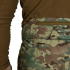 Зимние мужские зносостойкие штаны Patrol 7358 Мультикам S Kali AI388 покрыты влагостойкой WR пропиткой с утепленной спинкой регулируемыми подтяжками - изображение 7