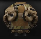Универсальный адаптер для крепления активной гарнитуры на рельсы шлема OPS Core Песочный (Kali) 2274100 - изображение 3