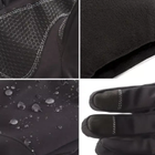 Зимние полнопалые перчатки Мультикам XL Kali с текстиля Антискользящие вставки на ладонях с накладками для пользования сенсорными экранами - изображение 3