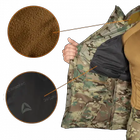 Зимняя мужская куртка с капюшоном Patrol System 3.0 Dewspo RS Мультикам 2XL Kali Rip-Stop – плащевая ткань с мембраной защита от ветра и осадков - изображение 4
