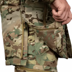 Зимняя мужская куртка с капюшоном Patrol System 3.0 Dewspo RS Мультикам 2XL Kali Rip-Stop – плащевая ткань с мембраной защита от ветра и осадков - изображение 10