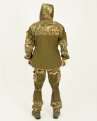 Костюм Горка камуфляжный олива мультикам, брюки с подтяжками 48 - изображение 3