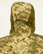 Костюм Горка камуфляжный олива пиксель, брюки с подтяжками, куртка с капюшоном, ветрозащитный 50 - изображение 4