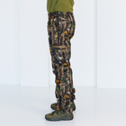 Зимові штани темний Клен, чоловічі утеплені камуфляжні штани на флісі 58 - зображення 3