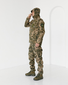 Костюм демисезонный Пиксель куртка и брюки, утепленный комплект из водоотталкивающей ткани 50 - изображение 3