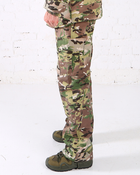 Брюки зимние мультикам, мужские утепленные камуфляжные брюки Мультикам на нетканой подкладке 50 - изображение 4