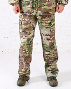 Брюки зимние мультикам, мужские утепленные камуфляжные брюки Мультикам на нетканой подкладке 58 - изображение 1