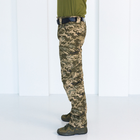 Брюки зимние Пиксель, мужские утепленные камуфляжные брюки на нетканой подкладке 48 - изображение 4