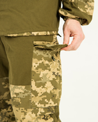 Костюм Гірка камуфляжна олива піксель, штани з підтяжками, куртка з капюшоном, вітрозахисний 60 - зображення 7