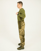 Костюм Горка камуфляжный олива пиксель, брюки с подтяжками, куртка с капюшоном, ветрозащитный 60 - изображение 8