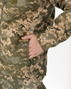 Костюм демісезонний Піксель куртка та штани, утеплений комплект із водовідштовхувальної тканини 56 - зображення 6