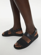 Sandały damskie skórzane Calvin Klein CKHM0HM009700GK 44 Czarne (8720107373860) - obraz 2