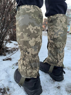 Гамаши – бахилы тактические, военные защитные водонепроницаемые из мембранной ткани XL (Размер обуви 46-47) - изображение 12