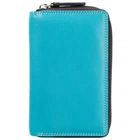 Кошелек женский кожаный Visconti RB98 Aruba (Blue Multi) синий