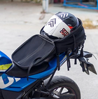 Моторюкзак рюкзак сумка бардачок для мотоциклов с возможностью увеличения объема 35х29х29.5 см 29 л (476223-Prob) Черный - изображение 3